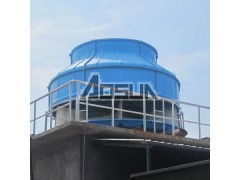 玻璃鋼冷卻塔,專用生產涂料廠專用圓形玻璃鋼冷卻塔
